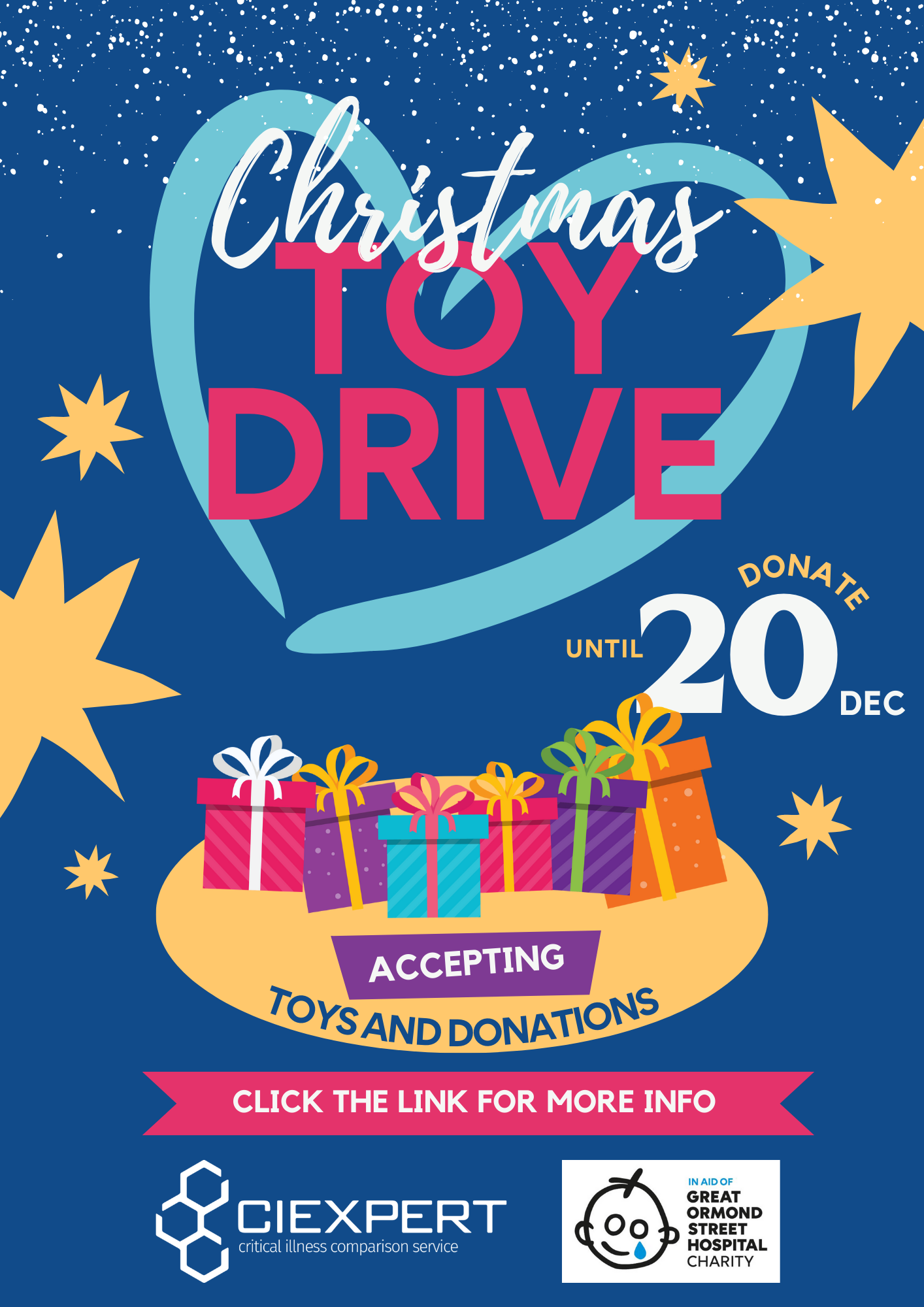 Christmas Toy Drive Flyer 2023